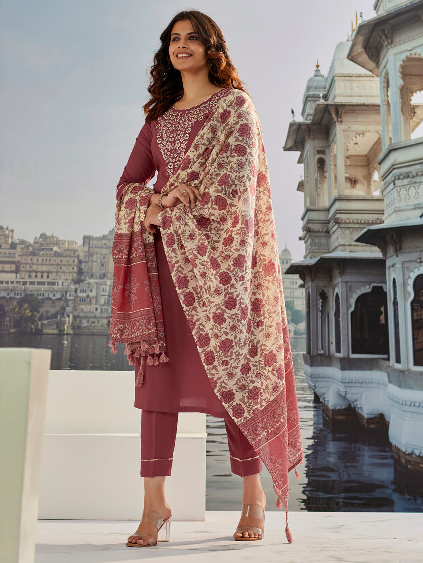 women Kurta set with dupataa