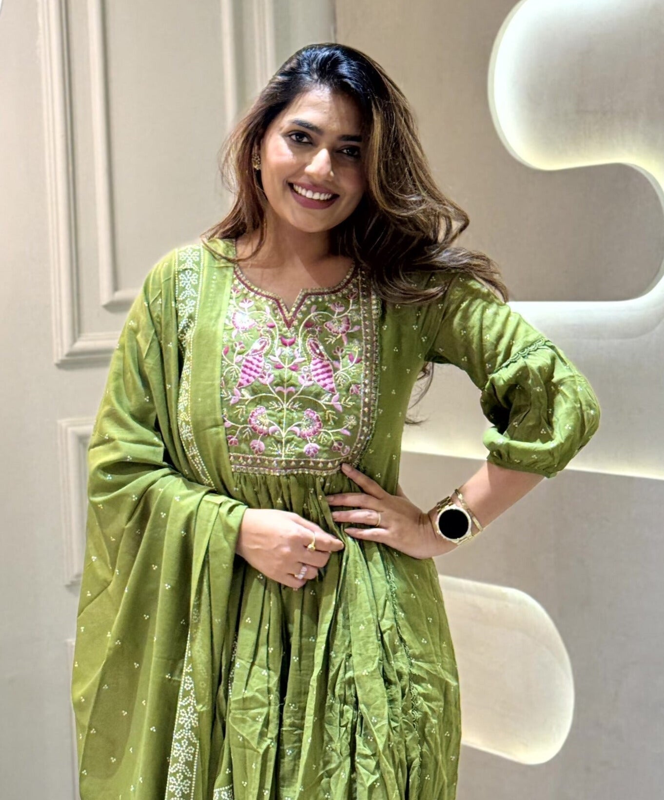 Women's White Viscose Chanderi Kurta Sharara Set with Dupatta