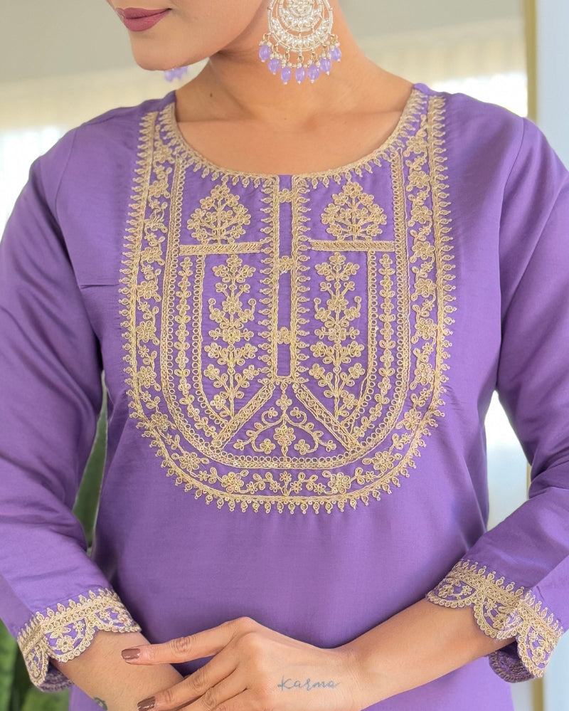 Morang Women’s Viscose Rayon Kurta Set with Dupatta